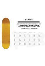 Stix SGV Stix SGV Deck Todd Francis Pigeons "S" Shape (White/Black)