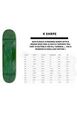 Stix SGV Stix SGV Deck Gabrielino "K" Shape (Yellow/Black)