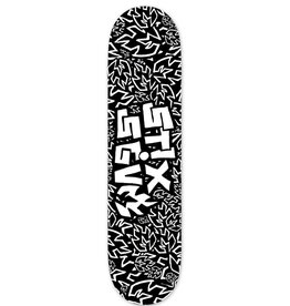 Stix SGV Stix SGV Deck John Lucero Flame "J" Shape (Black/White)