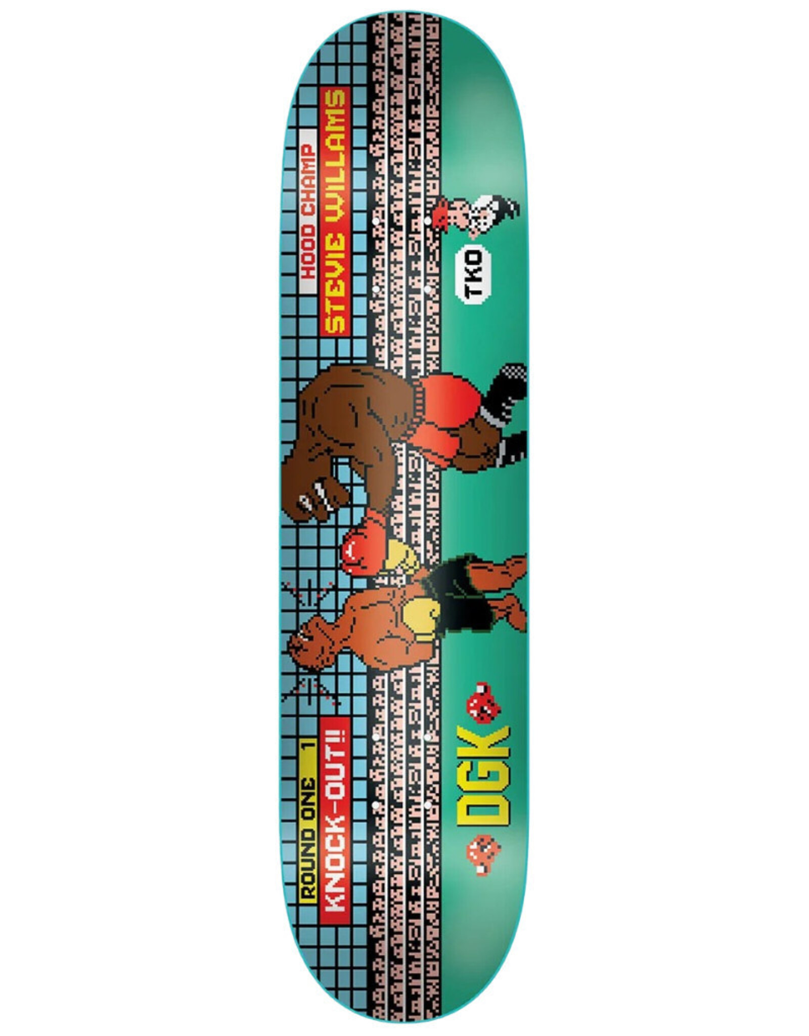 DGK DGK Deck Stevie Williams 8-Bit TKO Red (8.25)