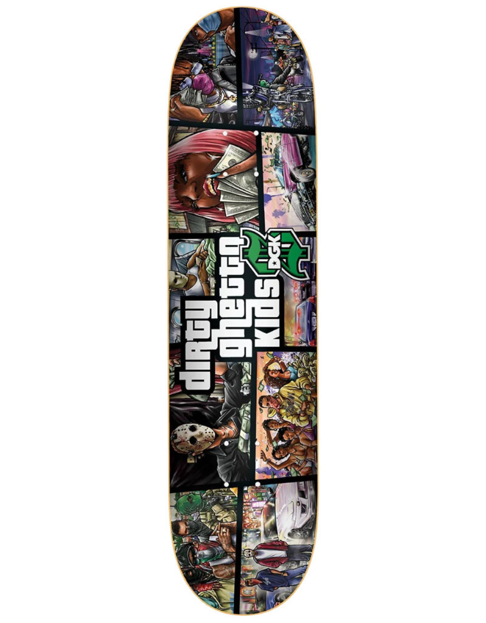 DGK DGK Deck Team Scrapbook Multi (8.25)