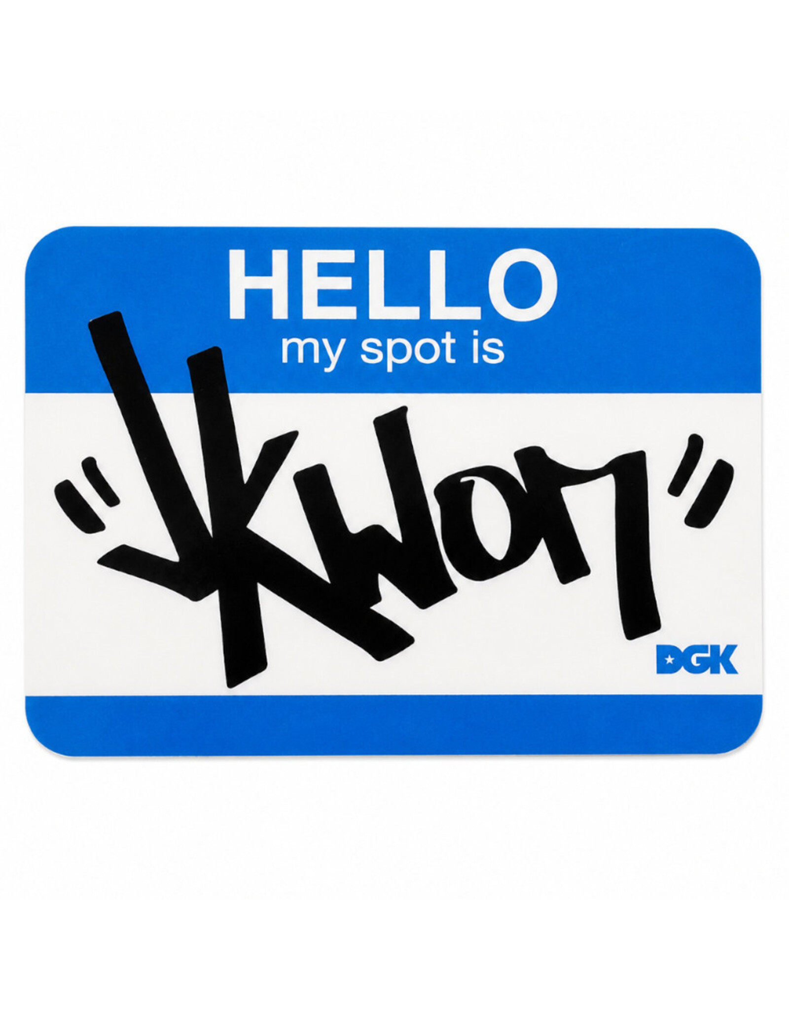 DGK DGK Sticker Jkwon