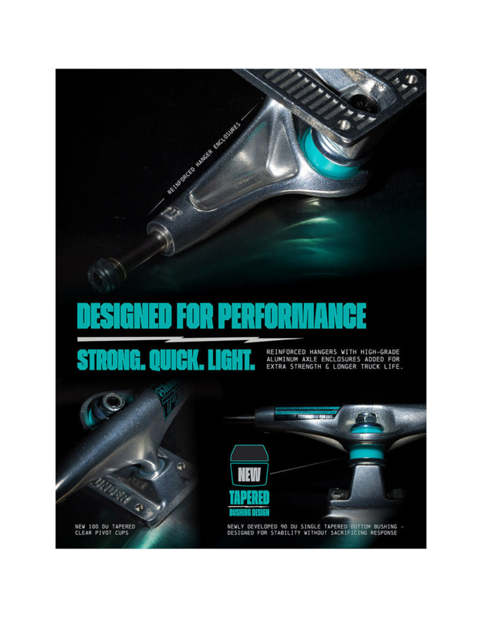 Thunder Thunder Trucks 181 Team T-2 Polished (Sold In Pair)