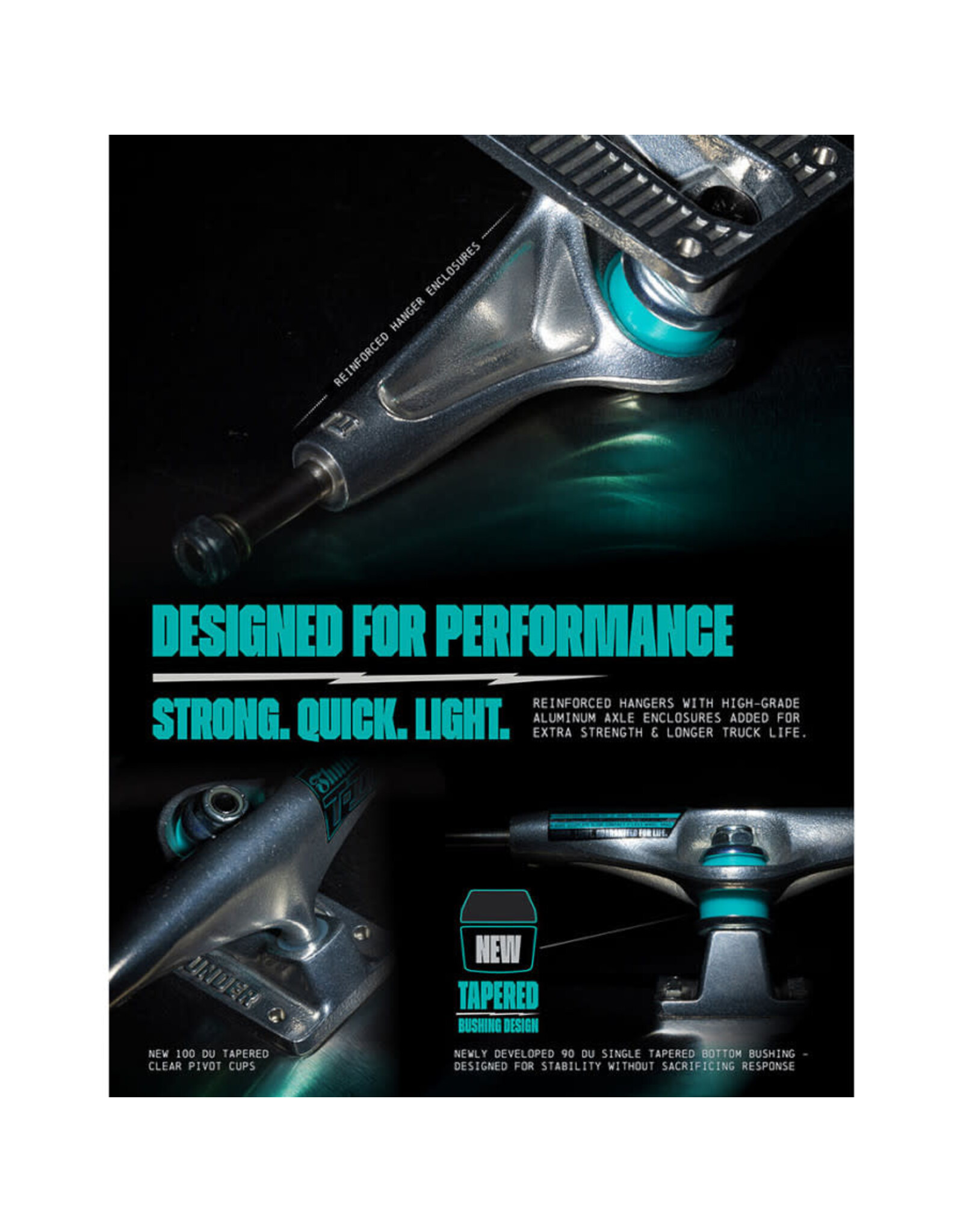 Thunder Thunder Trucks 181 Team T-2 Polished (Sold In Pair)