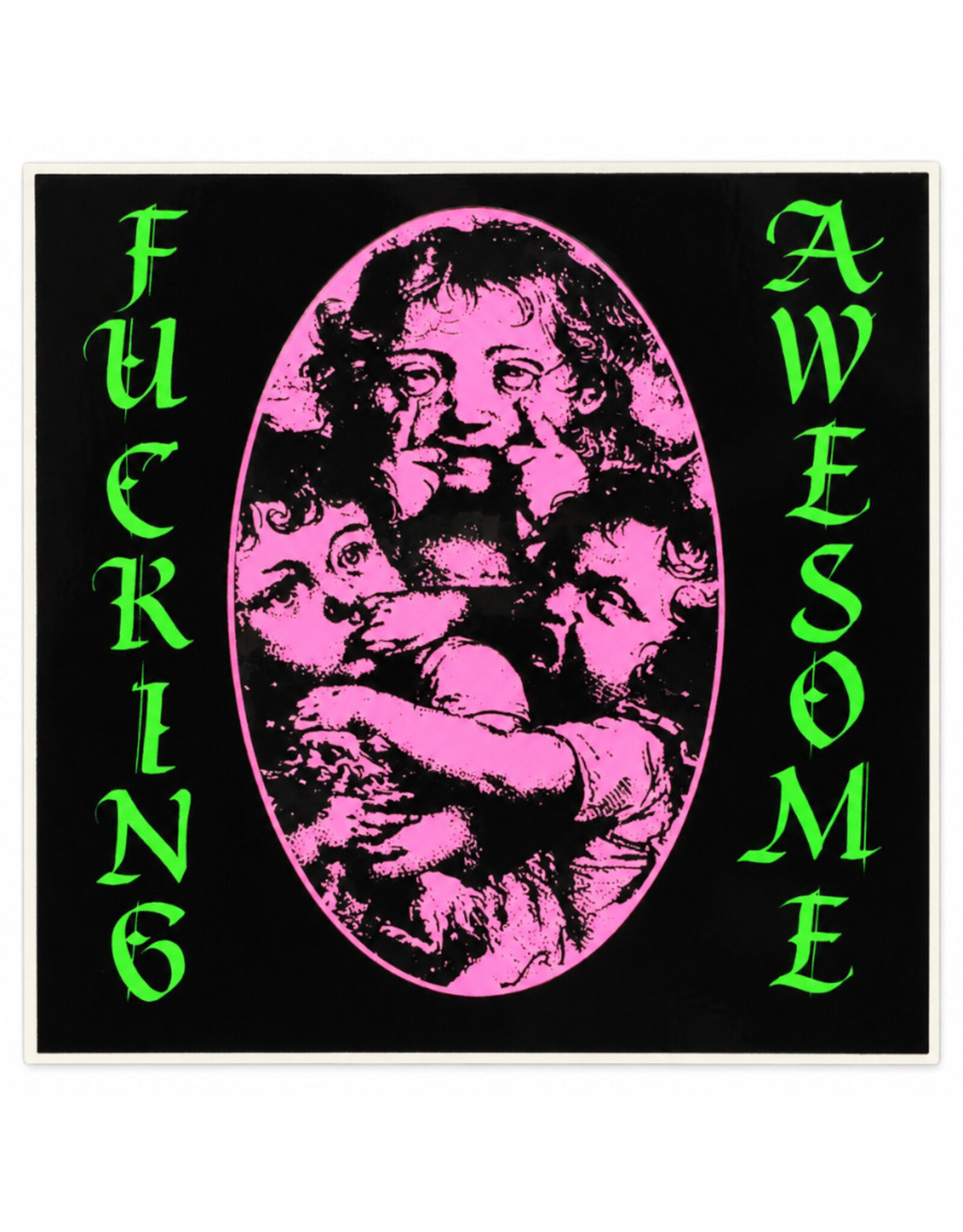 Fucking Awesome Fucking Awesome Sticker Faces FA 26