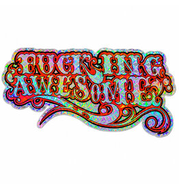 Fucking Awesome Fucking Awesome Sticker Glitter Western Logo FA 26