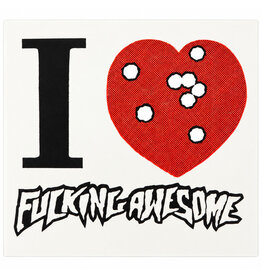 Fucking Awesome Fucking Awesome Sticker I Heart FA FA 26