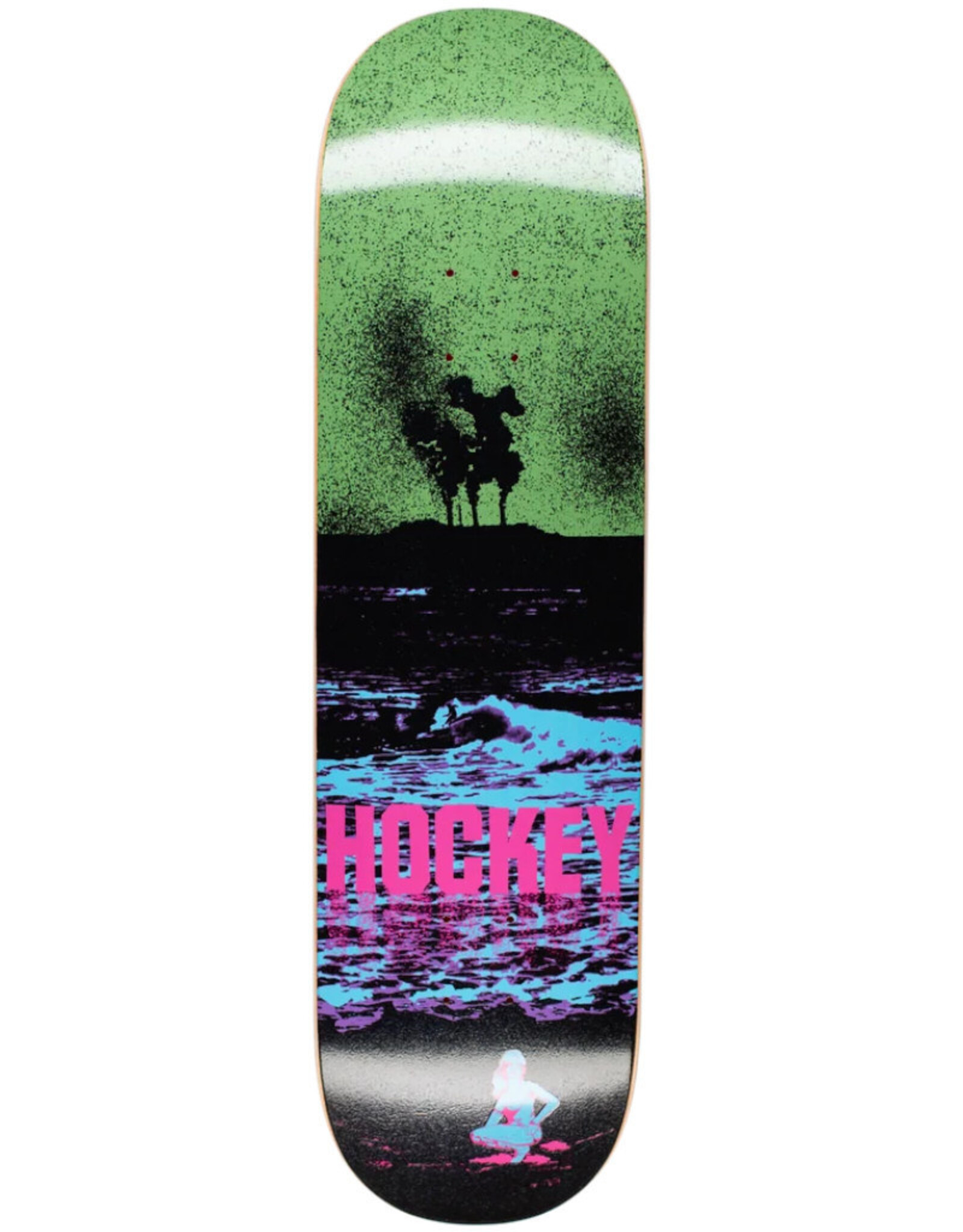 Hockey Hockey Deck Andrew Allen Nuclerar Spray Tan Shape 1 (8.25)
