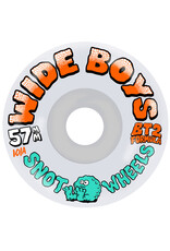 Snot Snot Wheels Team Wide Boys Clear/Orange (57mm/101a)