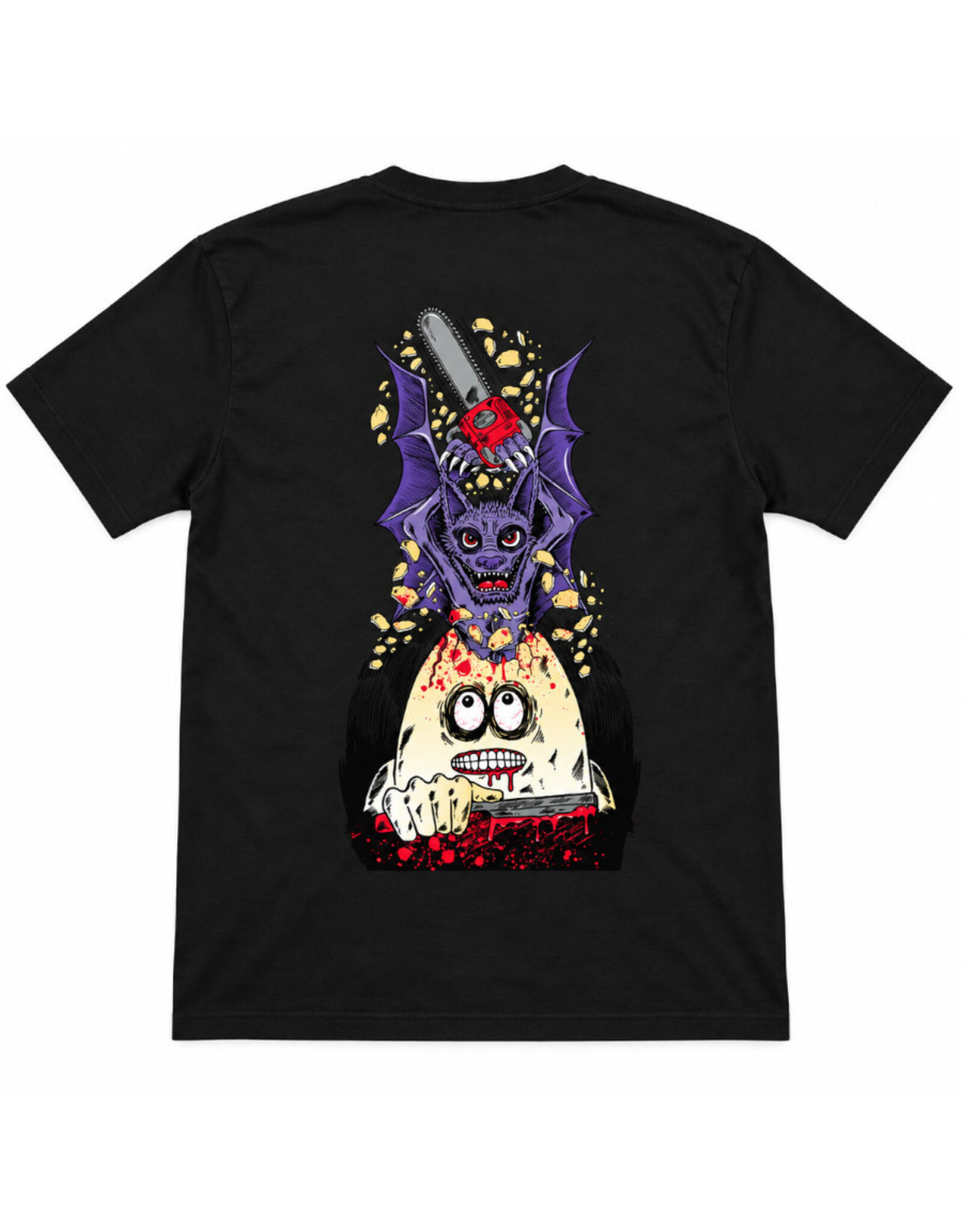 Heroin Heroin Tee Bat Egg S/S (Black)
