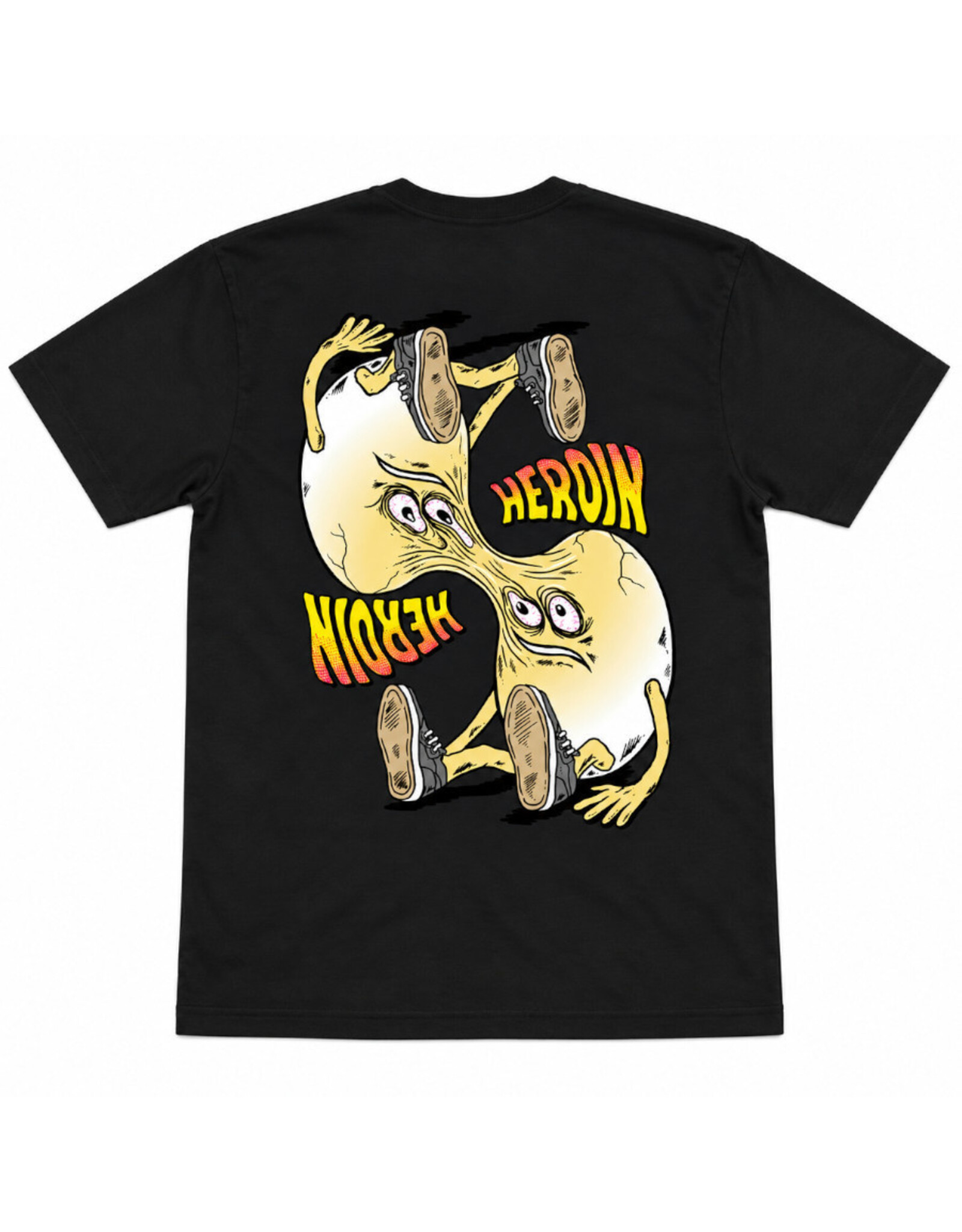 Heroin Heroin Tee Merged S/S (Black)