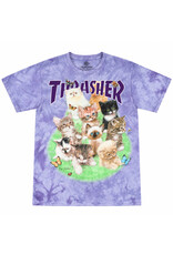Thrasher Thrasher Tee Mens Kittens S/S (Purple)