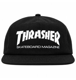 Thrasher Thrasher Hat Sk8 Mag Snapback (Black/White)
