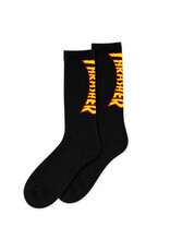 Thrasher Thrasher Socks Flame Crew (Black)