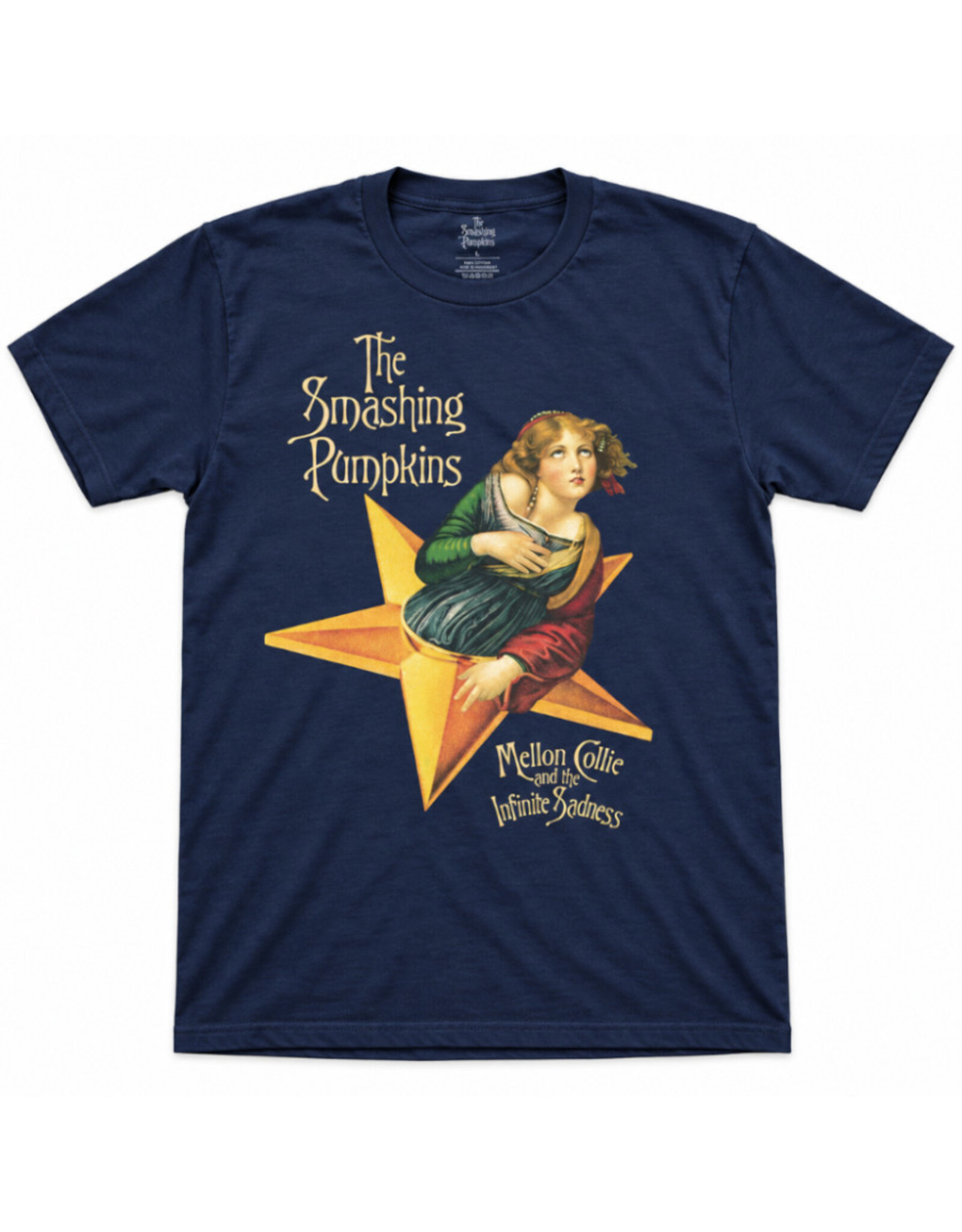 Star 500 Concert Series On Hollywood Tee Smashing Pumpkins Mellon Collie S/S (Dark Navy)