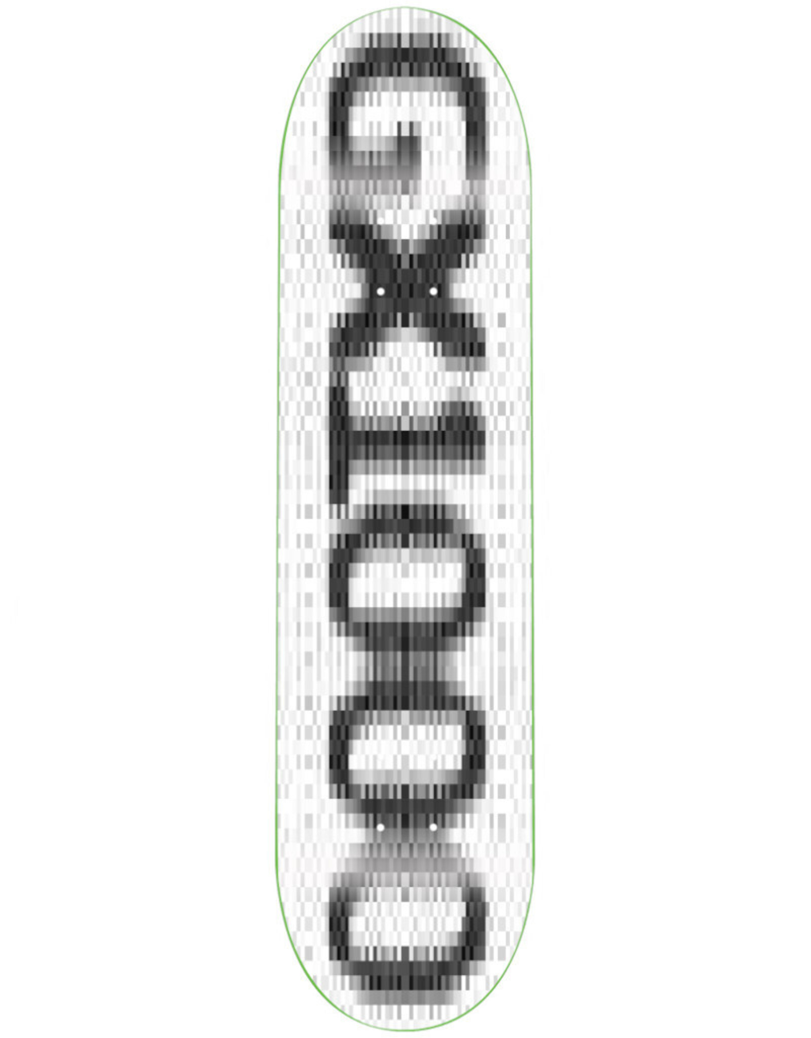 GX1000 GX-1000 Deck Team OG Logo Blur White (8.25)