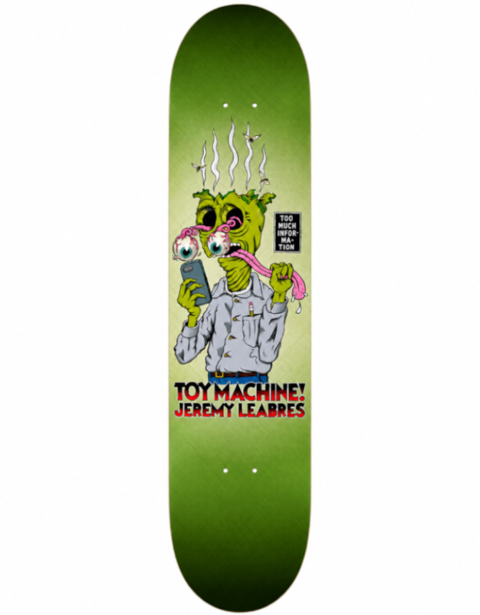 Toy Machine Toy Machine Deck Jeremy Leabres Too Much (8.38)
