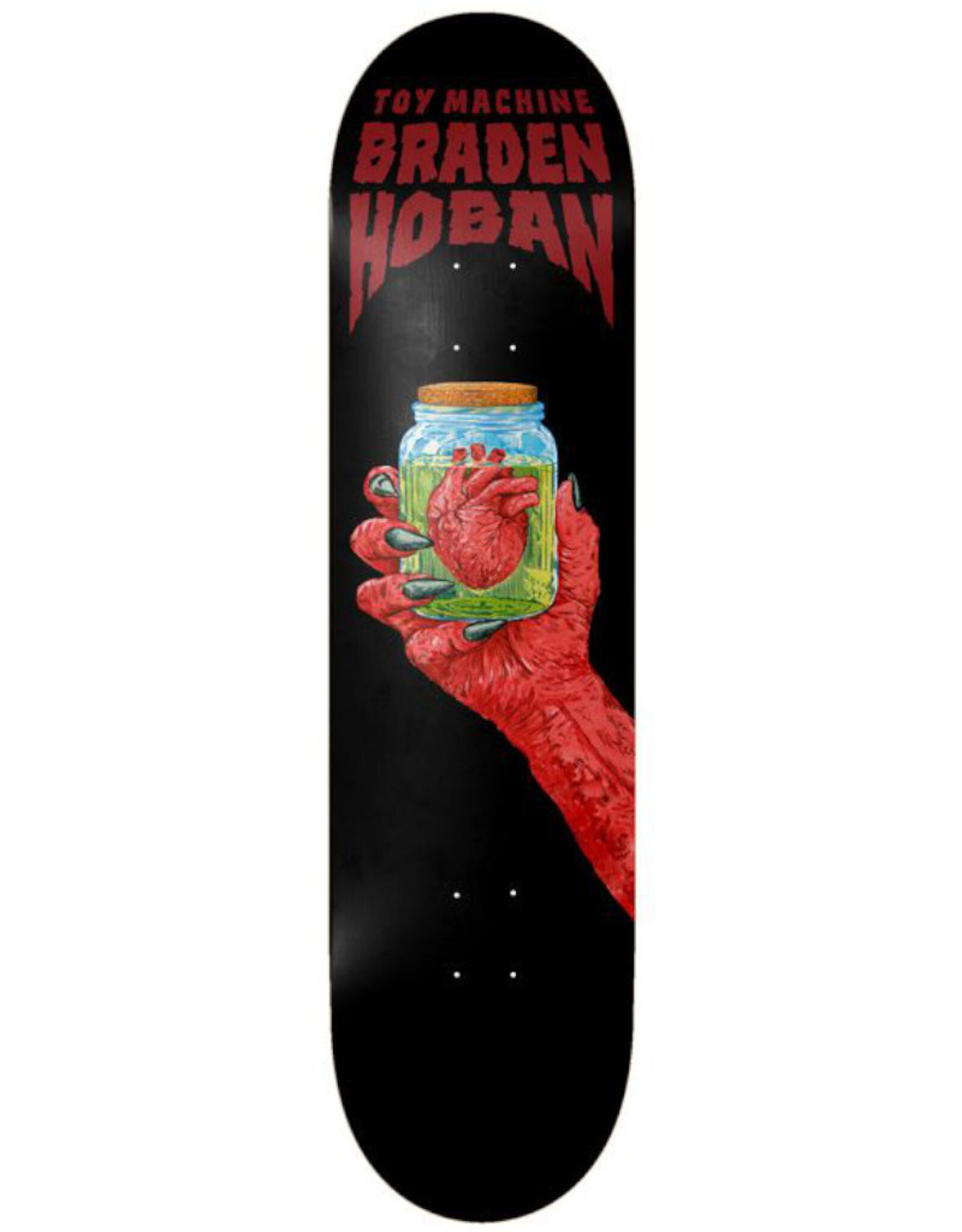 Toy Machine Toy Machine Deck Braden Hoban Heart (8.25)