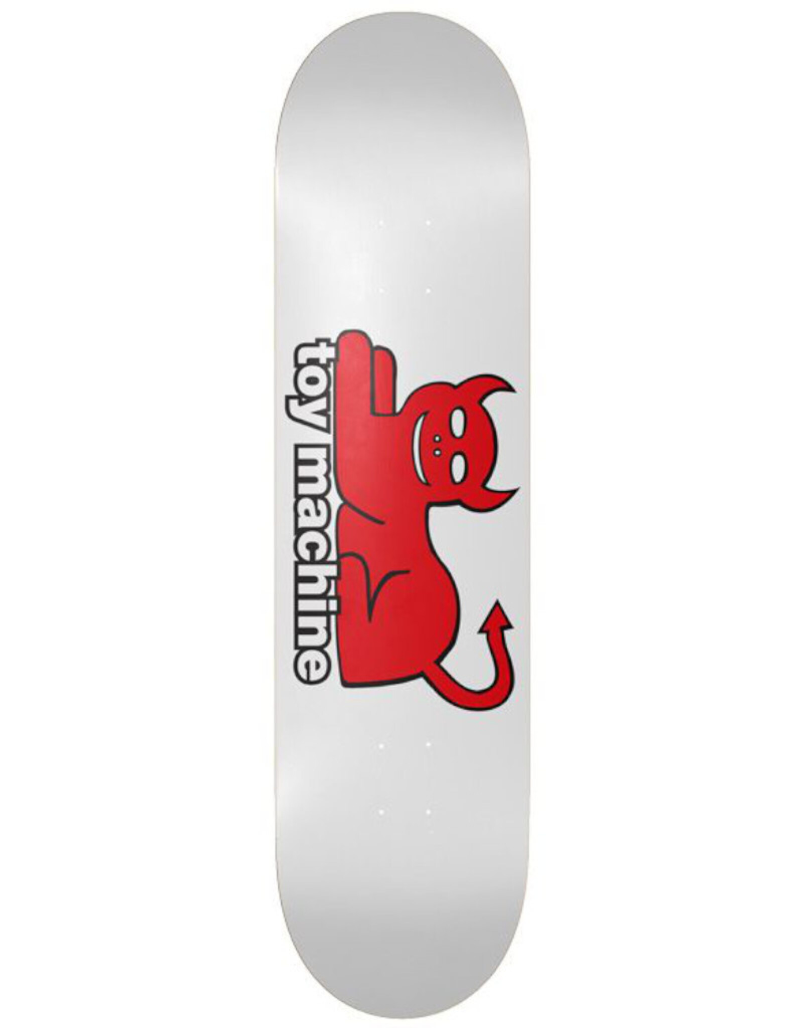 Toy Machine Toy Machine Deck Team Devil Cat White (8.25)