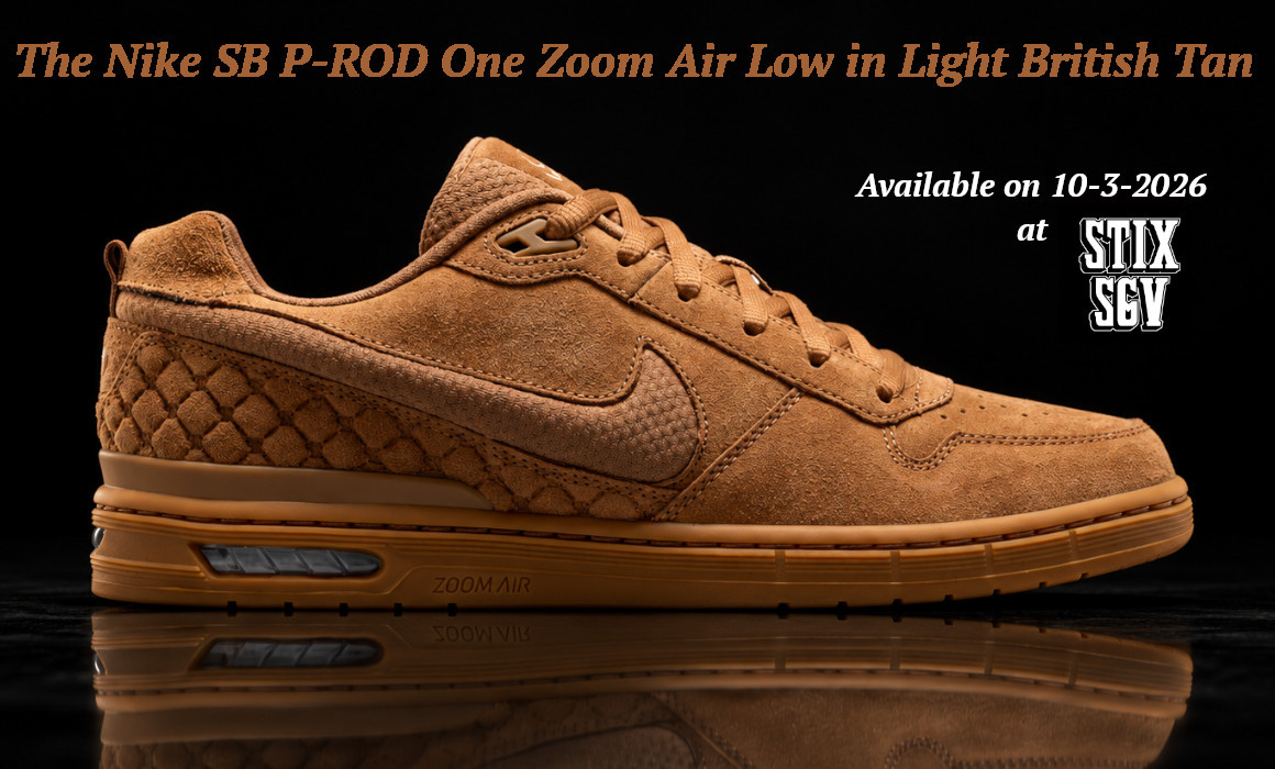 Nike Sb P-Rod Shoe British Tan