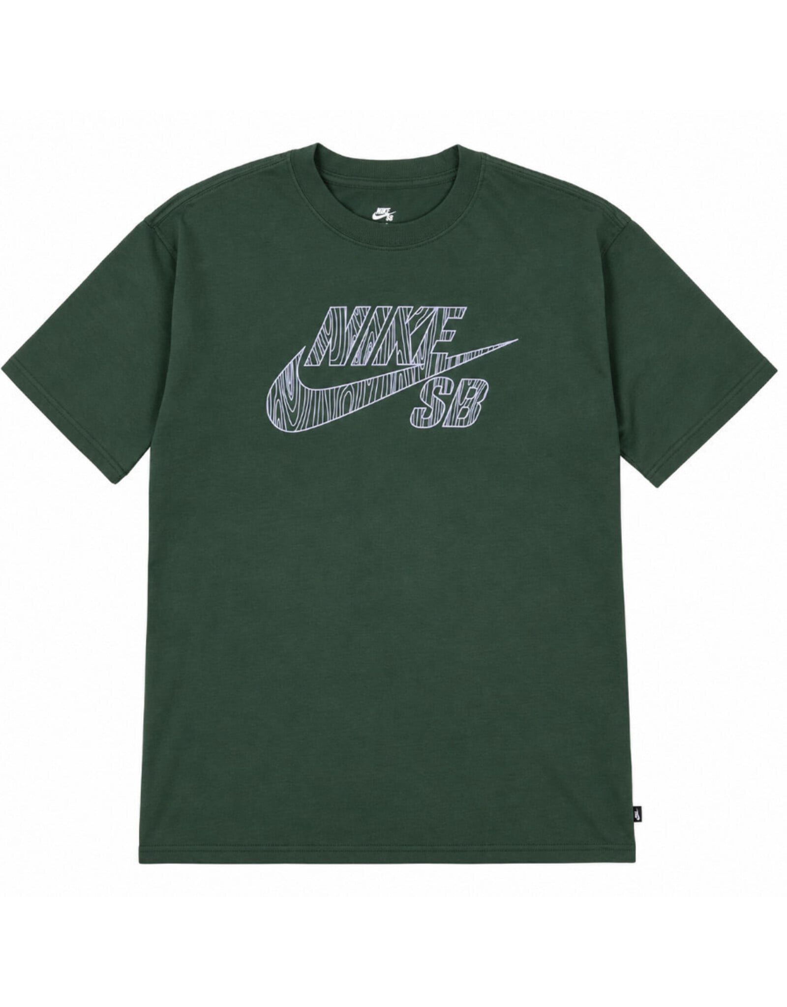Nike SB Nike SB Tee Woodgrain Logo S/S (Dark Green)