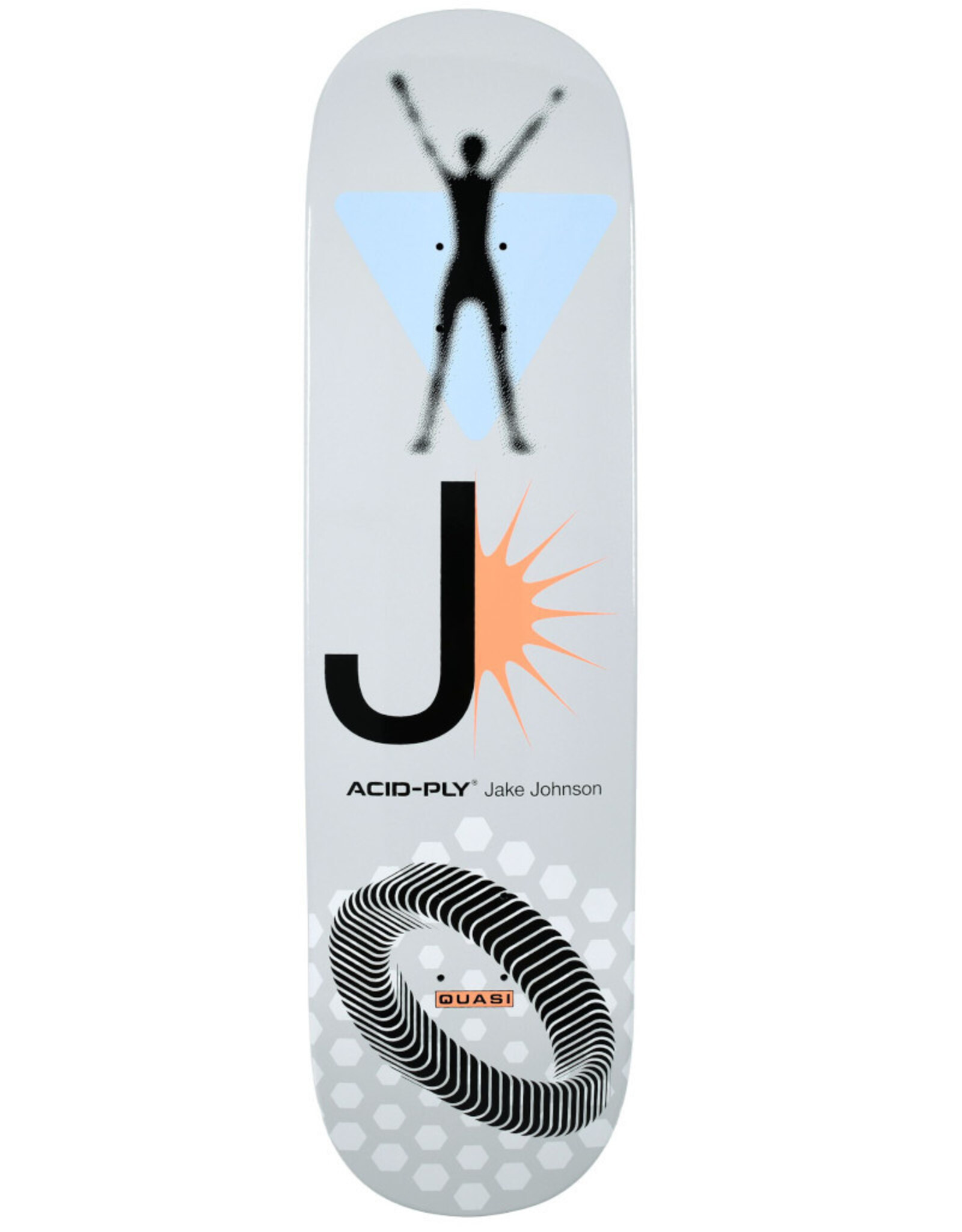 Quasi Skateboards Quasi Deck Jake Johnson Exalt (8.5)