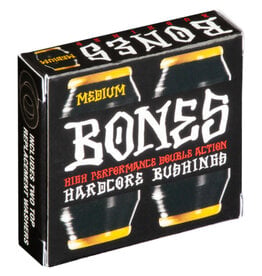 Bones Bones Bushings Hardcore Yellow/Black (Medium)