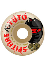 Spitfire Spitfire Wheels Formula Four X April Yuto Horigome Conical Full Natural (54mm/99d)