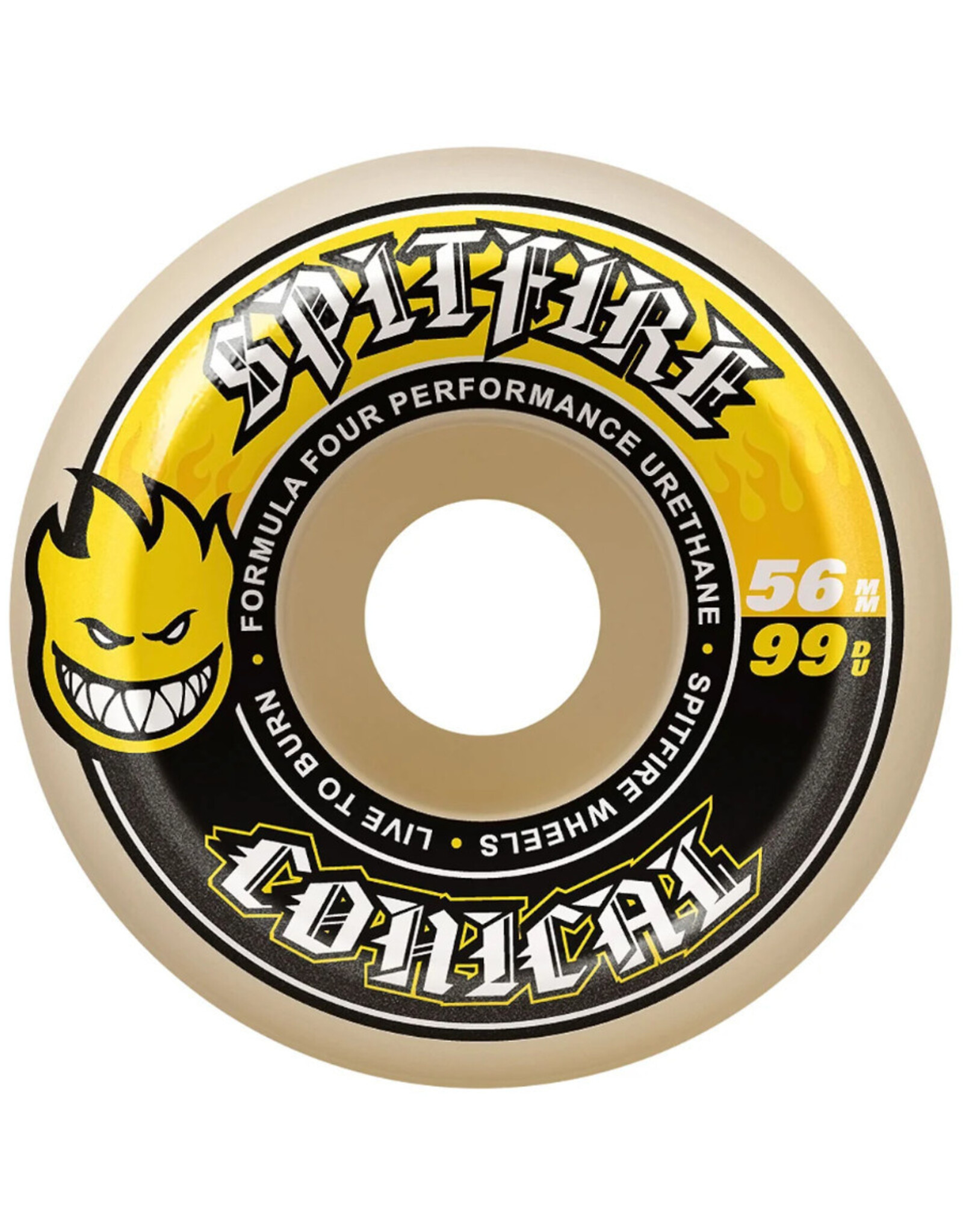 Spitfire Spitfire Wheels Formula Four Conical Yellow (56mm/99d)