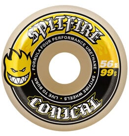Spitfire Spitfire Wheels Formula Four Conical Yellow (56mm/99d)