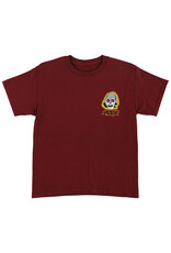 Santa Cruz Santa Cruz Tee Kids Scribble Head Midweight S/S (Maroon)