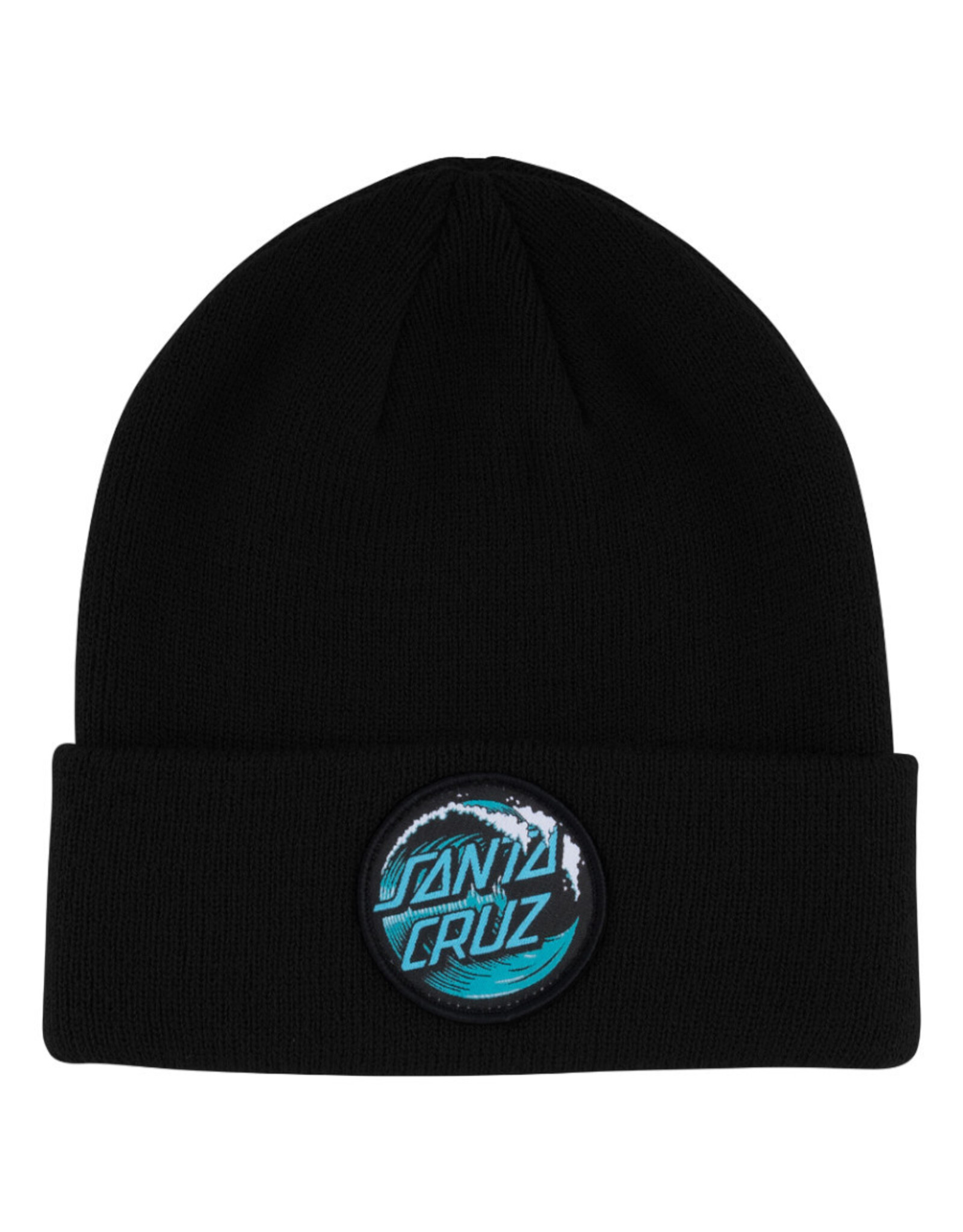 Santa Cruz Santa Cruz Beanie Wave Dot Long Shoreman Cuff (Black)