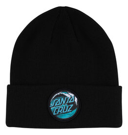Santa Cruz Santa Cruz Beanie Wave Dot Long Shoreman Cuff (Black)