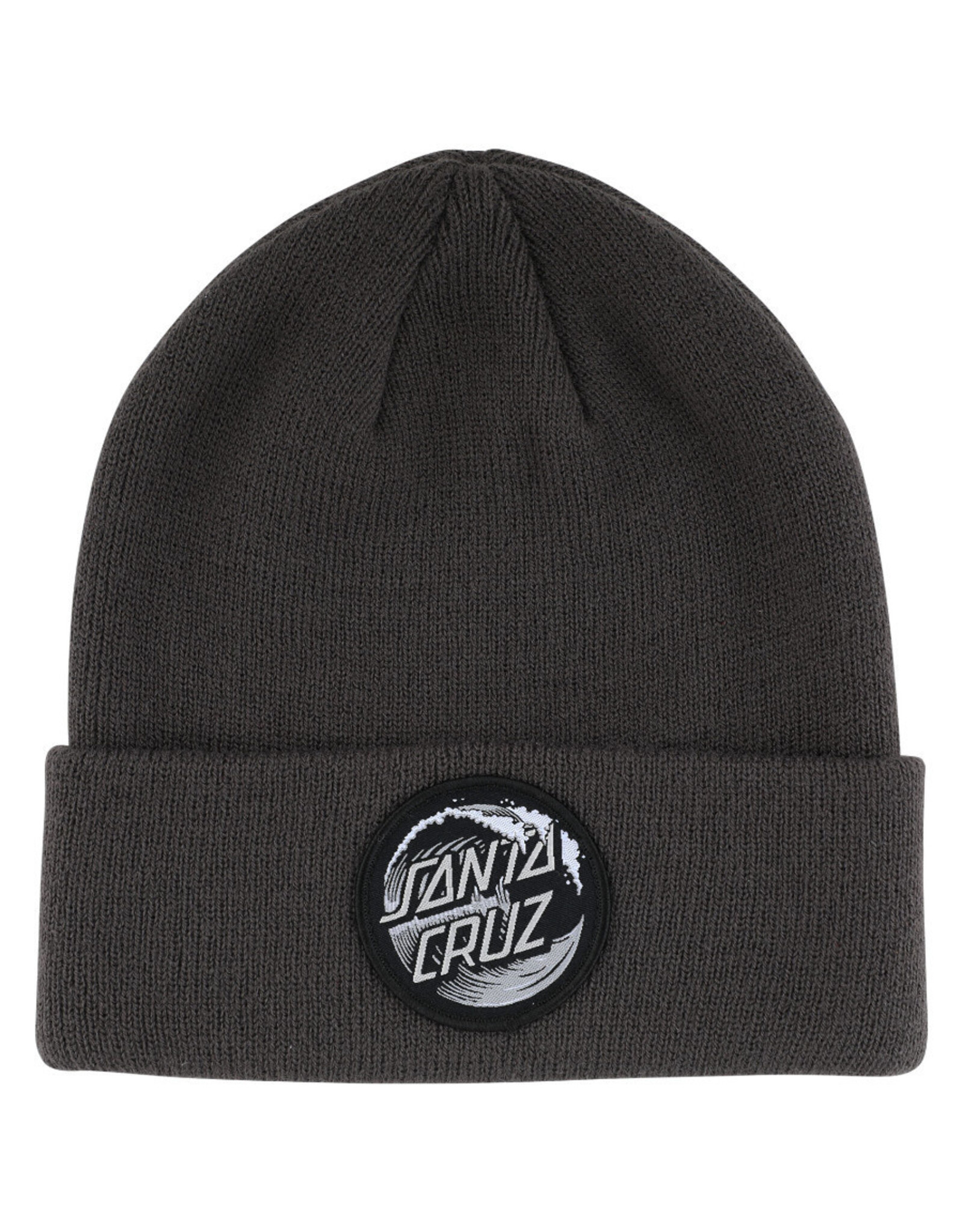 Santa Cruz Santa Cruz Beanie Wave Dot Long Shoreman Cuff (Charcoal Tonal)