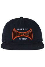 Independent Independent Hat Built To Grind Span Unstructured Snapback (Midnight Blue)