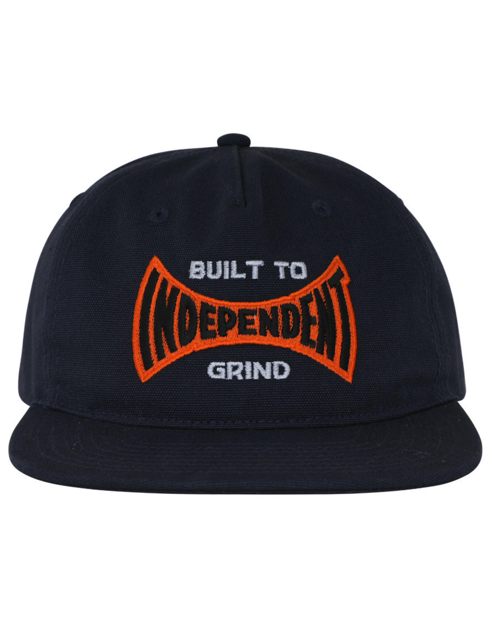 Independent Independent Hat Built To Grind Span Unstructured Snapback (Midnight Blue)
