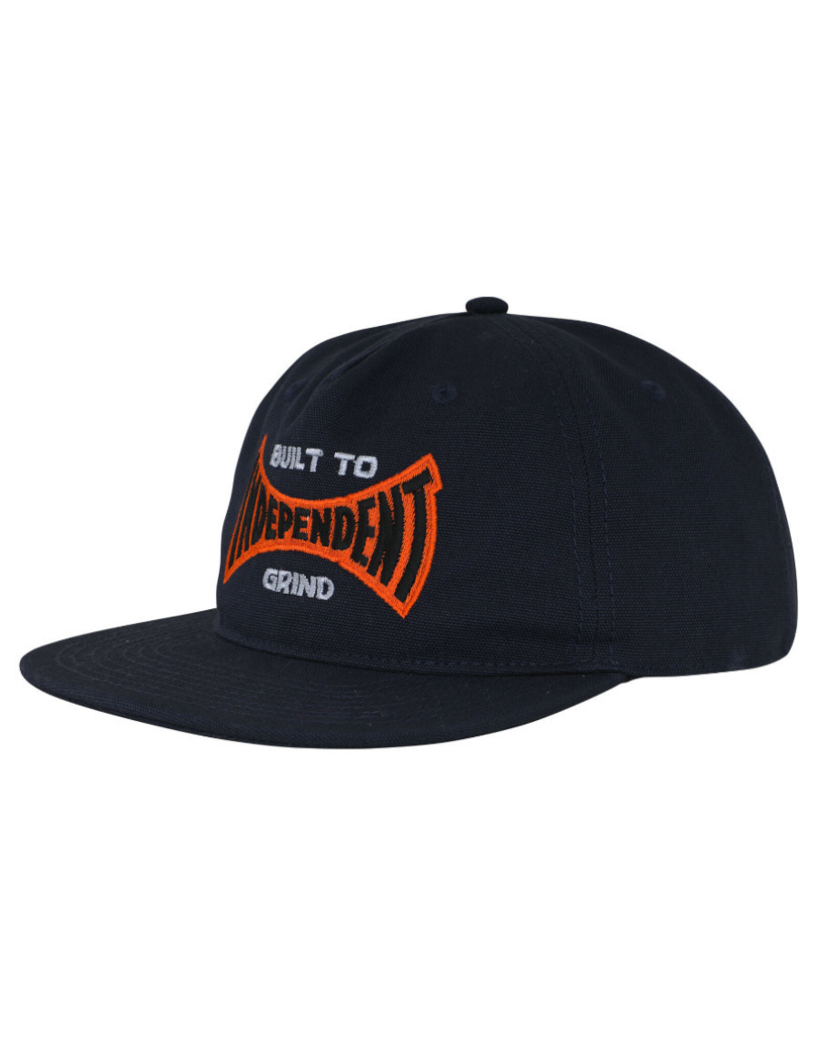Independent Independent Hat Built To Grind Span Unstructured Snapback (Midnight Blue)