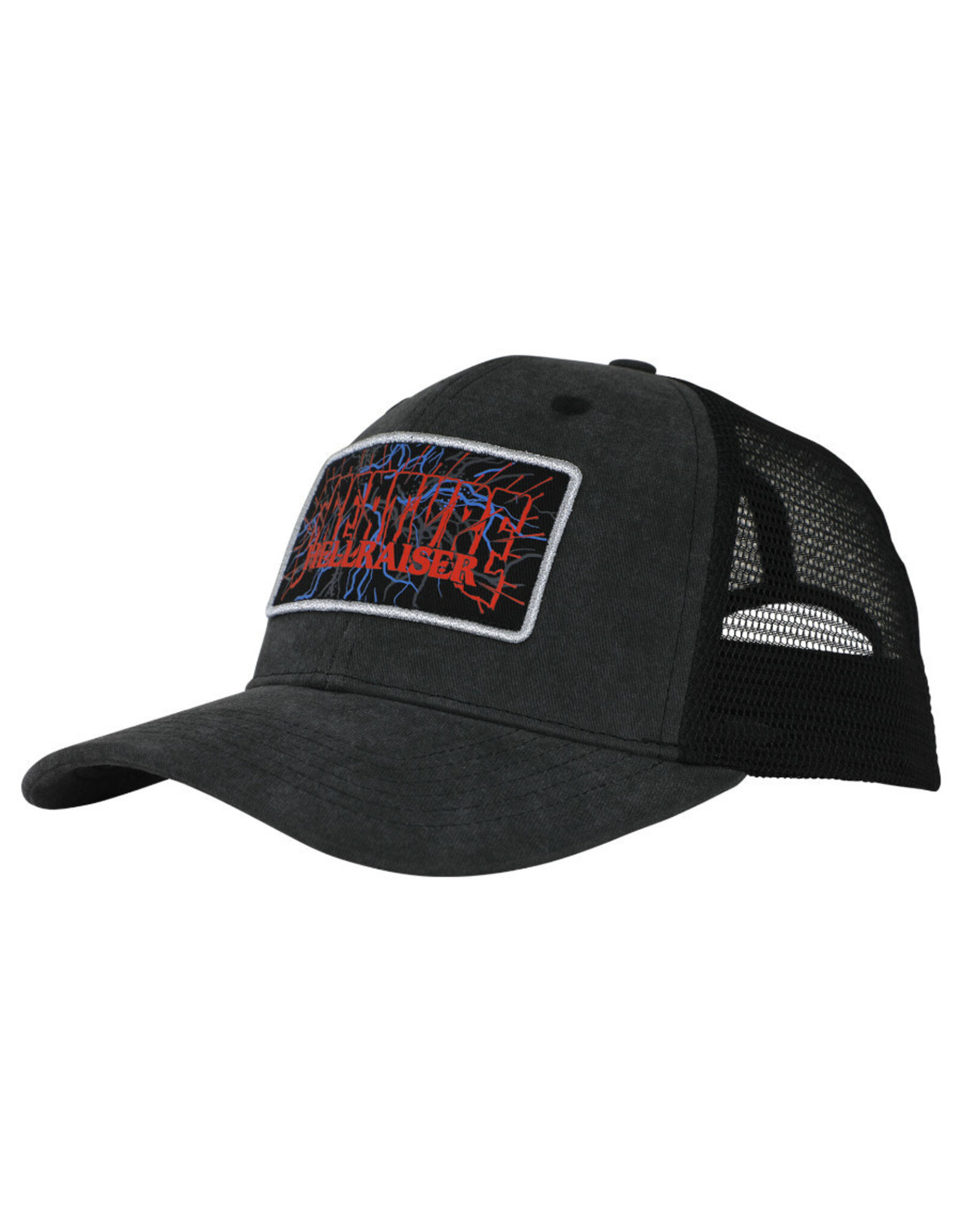 Creature Creature Hat Hellraiser Structured Trucker Snapback (Black)