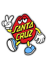 Santa Cruz Santa Cruz Sticker Dot Guy Red/Yellow (3.5 inch)