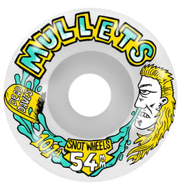 Snot Snot Wheels Dead Daves Mullets Conical White (54mm/101a)