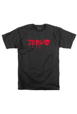 Zero Skateboards Zero Tee Blood S/S (Black)