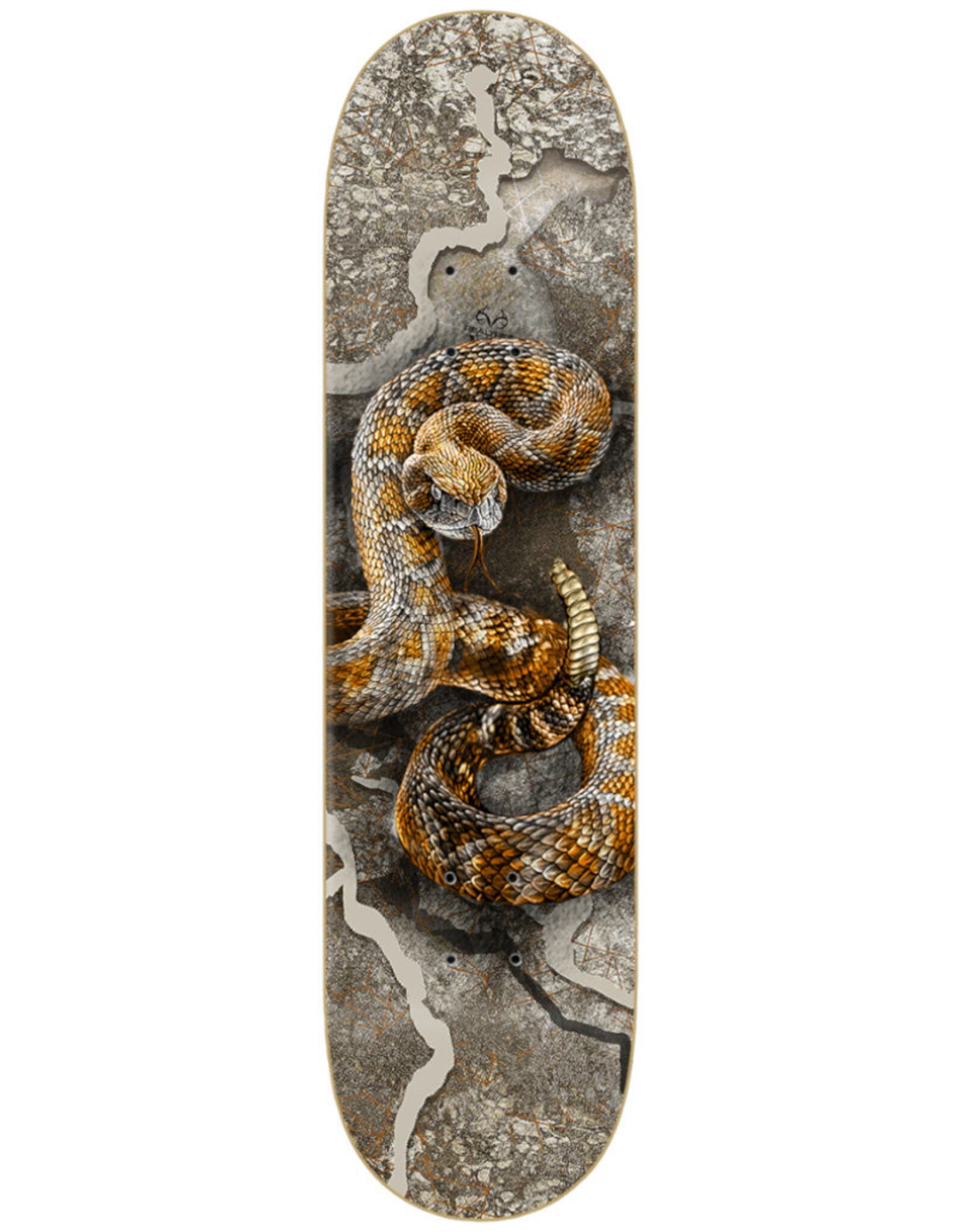 Zero Skateboards Zero Deck Brandon Burleigh Realtree Rattlesnake (8.5)
