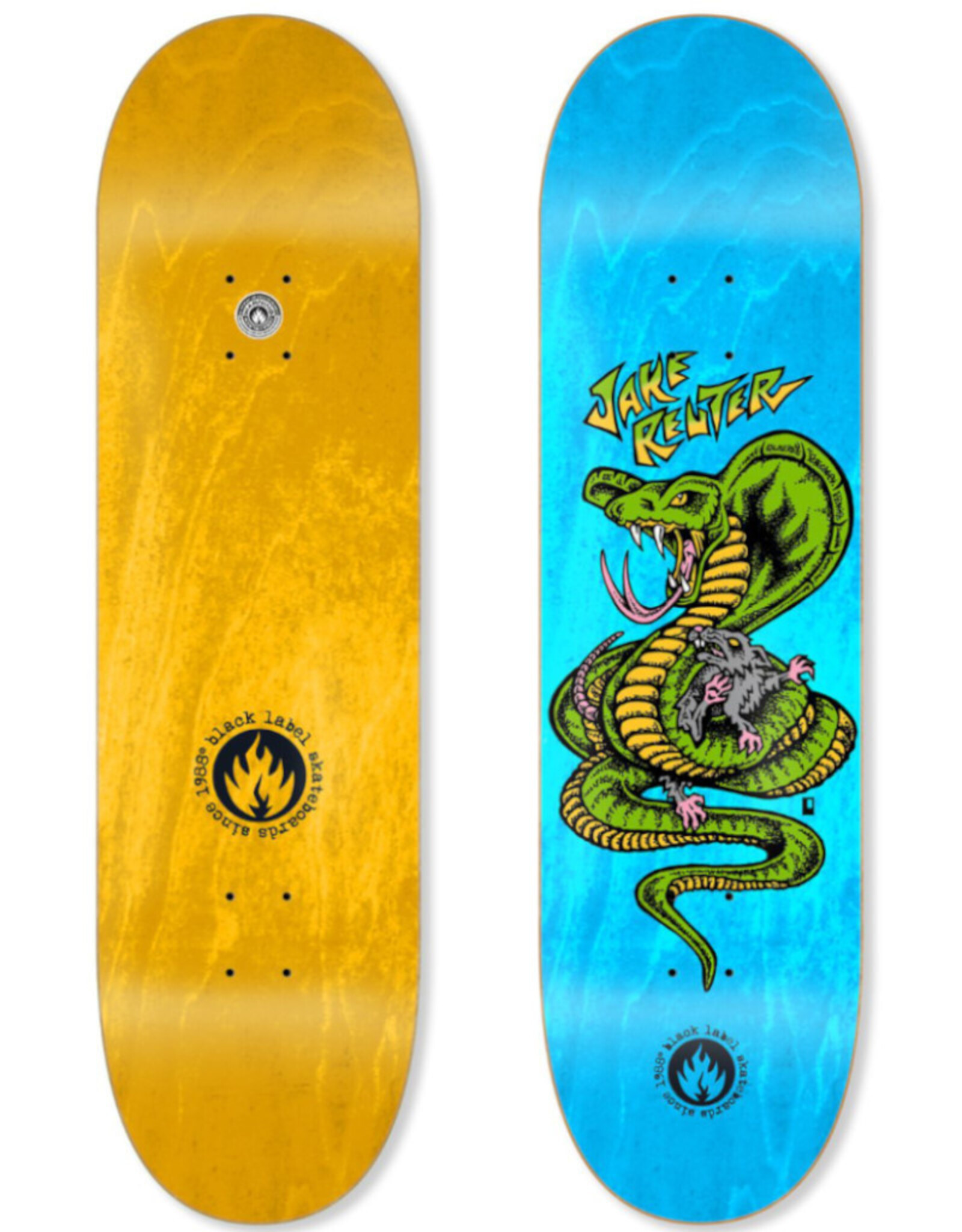 Black Label Black Label Deck Jake Reuter Snake And Rat (8.75)