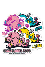 Black Label Black Label Sticker Pink Elephant Large Assorted (1 Sticker)