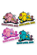 Black Label Black Label Sticker Pink Elephant Small Assorted (1 Sticker)