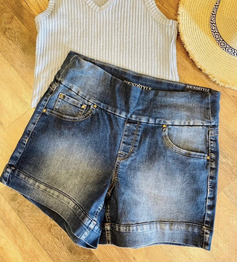 Sound Style Pull On Shorts - The Shabby Pig