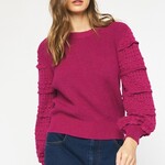 Entro Rose Violet Sweater