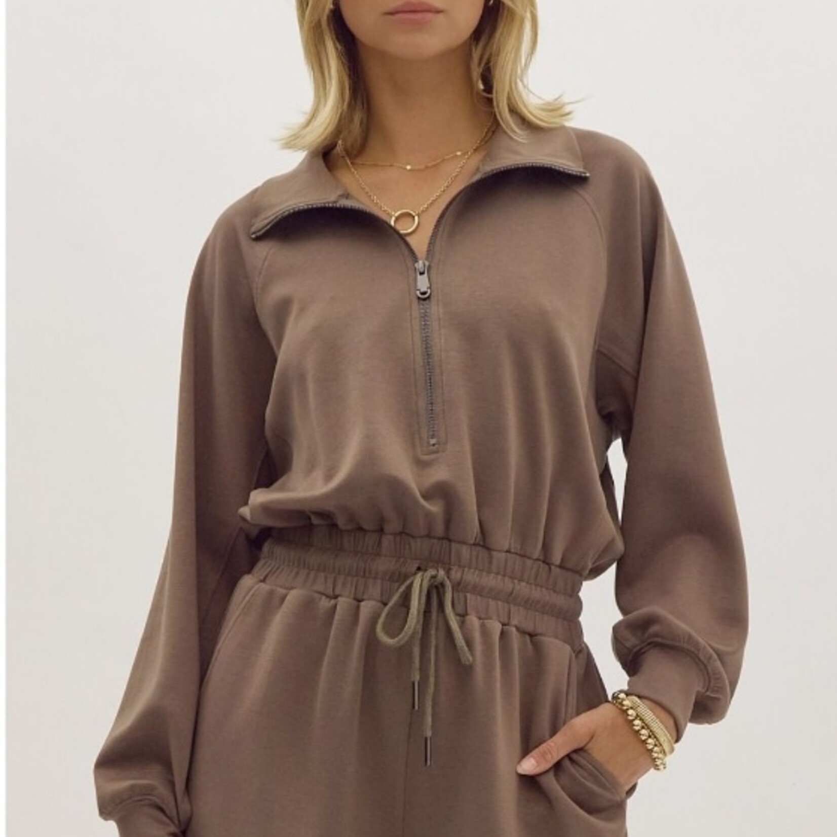 Entro Mocha Short Romper