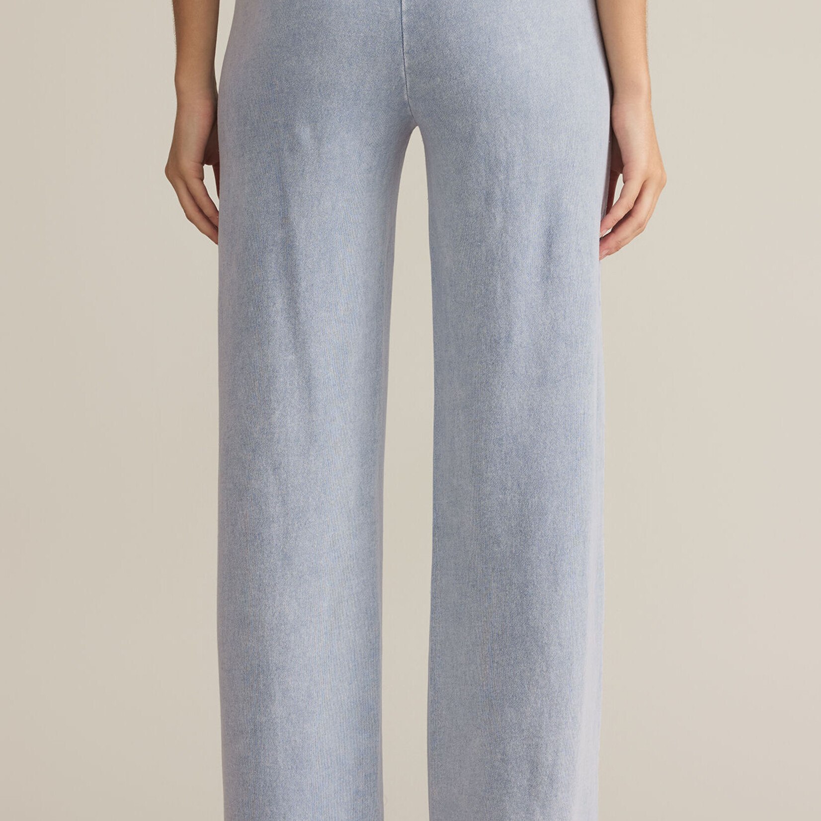 Z Supply Z Supply Knit Denim Pant Washed Indigo