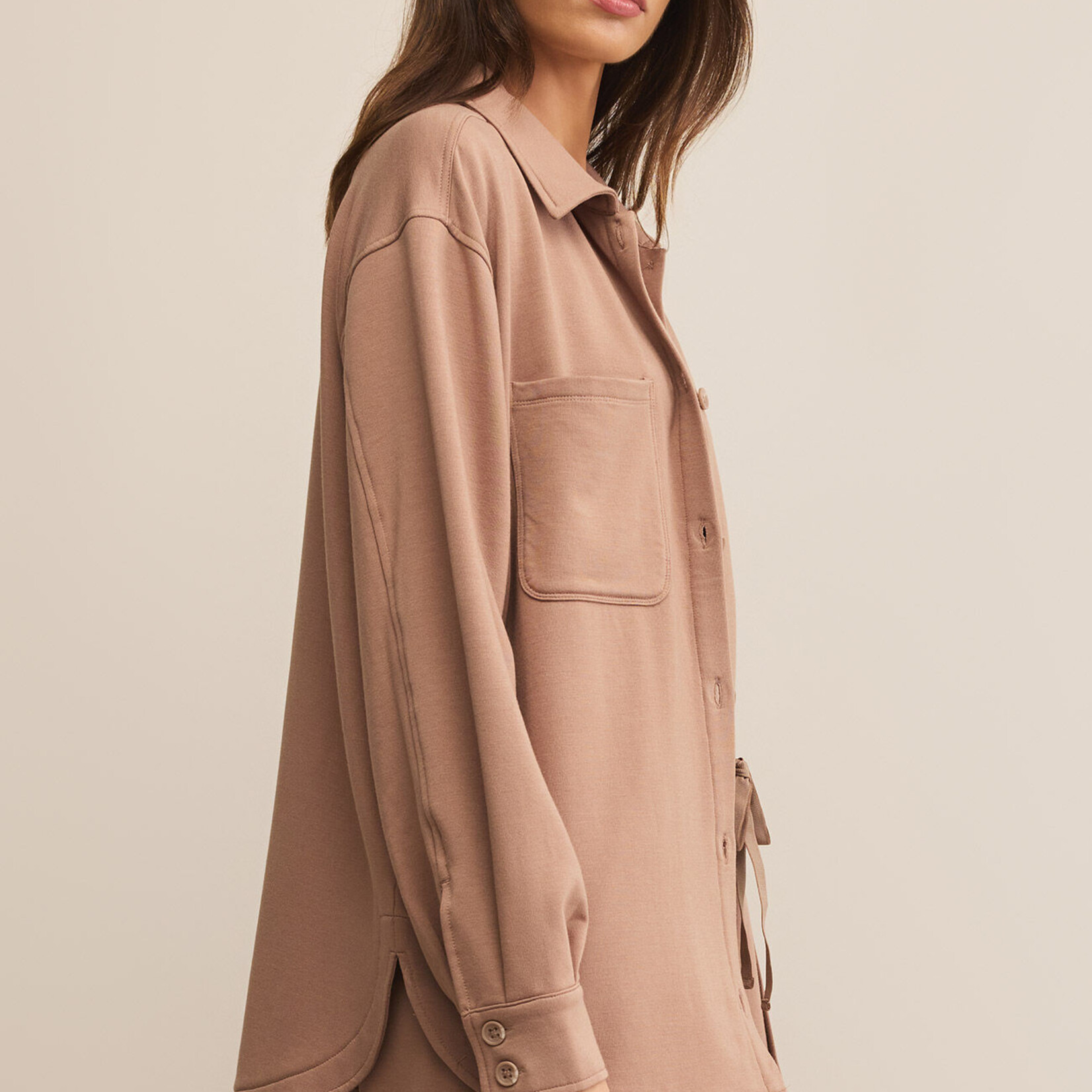 Z Supply Z Supply Layover Top Desert Taupe